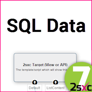 New in 2sxc 7: #6 DNN SQL DataSource